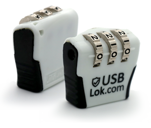 USB Lok front and back